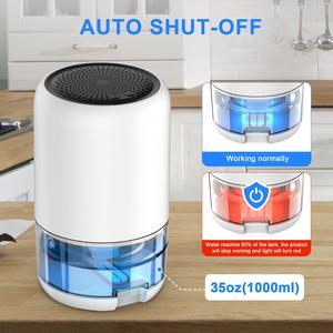 Venta al por mayor de nuevos productos de tendencia 2025: Deshumidificador electrónico portátil inteligente para toda la habitación, diseño OEM - Product Image 2