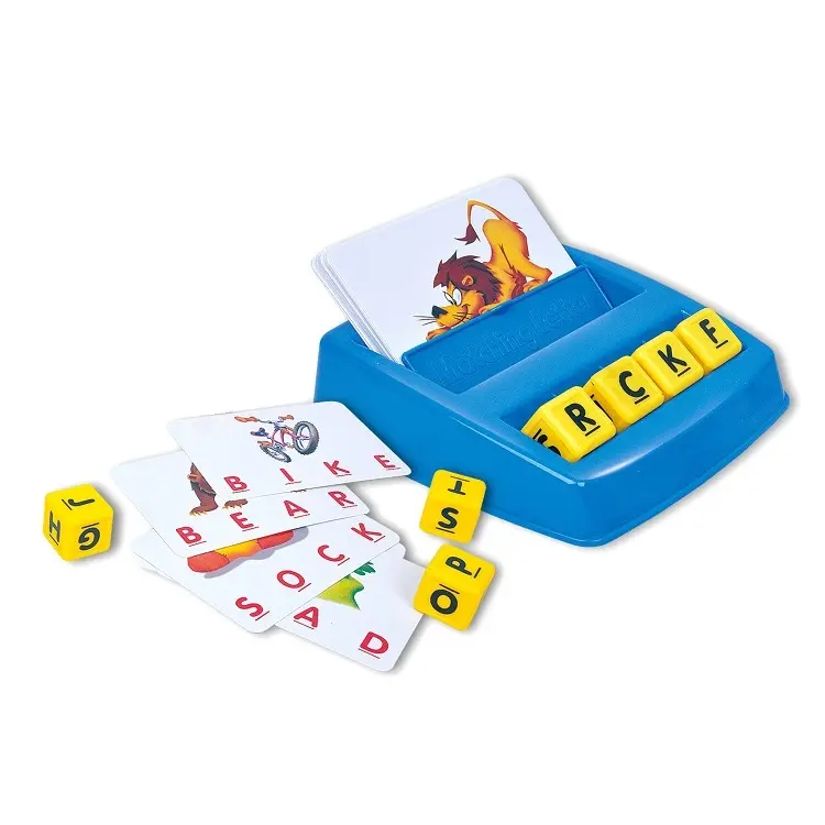 Educational toys English word learning spelling matching board games early education spelling game with 4 styles