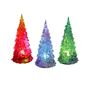 Acrylic Christmas <b>Tree</b> Night Light Led <b>Lighting</b> Tabletop Decor For Youth - Product Image 2