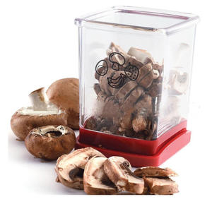 Cortador de Frutas Portátil de Acero Inoxidable SYH646, Cortador Rápido de Fresas, Manzanas y Huevos, Fácil de Usar y Automático - Product Image 4