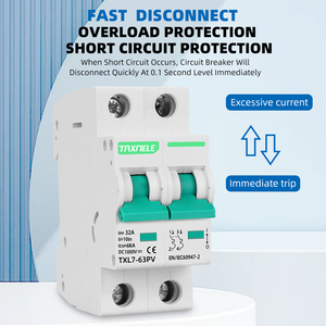 Мини-выключатель на солнечной батарее <span class=keywords><strong>L7</strong></span> 2P 1000VDC защита от короткого замыкания 10A 16A 20A 25A 32A 40A 63A PV 1P & 3P полюса - Product Image 4