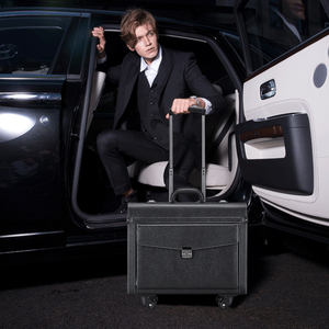 Valise de cabine professionnelle OEM en gros, durable, pour l'aviation, avec roulettes, idéale pour le personnel de bord - Product Image 1