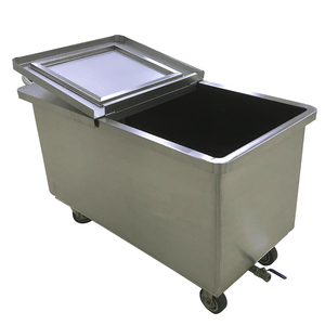 Carro cisterna <span class=keywords><strong>de</strong></span> transporte <span class=keywords><strong>de</strong></span> esterilización a alta temperatura <span class=keywords><strong>Industrial</strong></span> 316 Carro <span class=keywords><strong>de</strong></span> cubo <span class=keywords><strong>de</strong></span> acero inoxidable para fábrica <span class=keywords><strong>de</strong></span> alimentos con grifo - Product Image 1