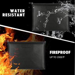 Small Middle Large Size Fireproof and Waterproof <b>Document</b> & Money <b>Bags</b> Best Selling Filing Products - Product Image 4
