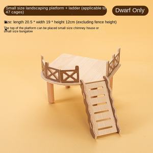 Diseño original <span class=keywords><strong>de</strong></span> escondite <span class=keywords><strong>de</strong></span> hámster multifuncional <span class=keywords><strong>de</strong></span> gran espacio, resistente al agua y a la masticación - Product Image 6