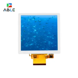 Affichage carré HMI 4 pouces module lcd MIPI 4 voies Mode vidéo 30pin TFT LCD ILI9881D-02 avec CPT
