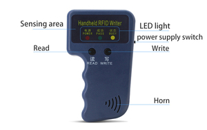 Cầm tay RFID ID thẻ replicator chip t5577 em4305 có thể ghi lại 125Khz truy cập thẻ keyfobs bản sao - Product Image 6