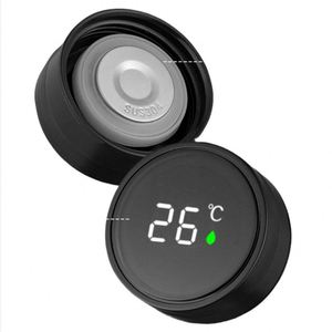Smart Temperature Measuring Insulated Stainless Steel Cup 6-12 Hours Thermal Insulation <b>Tea</b> <b>Infuser</b> Logo Gift High-end - Product Image 4
