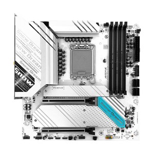 เมนบอร์ด Jingyue B760 Snow Dream Series รุ่นใหม่ รองรับ D4/D5 สำหรับเล่นเกม LGA1700 รองรับซีพียู Core I3/i5/i7 รุ่นที่ 12/13/14 รองรับรุ่นที่ 12 และ 13 - Product Image 1