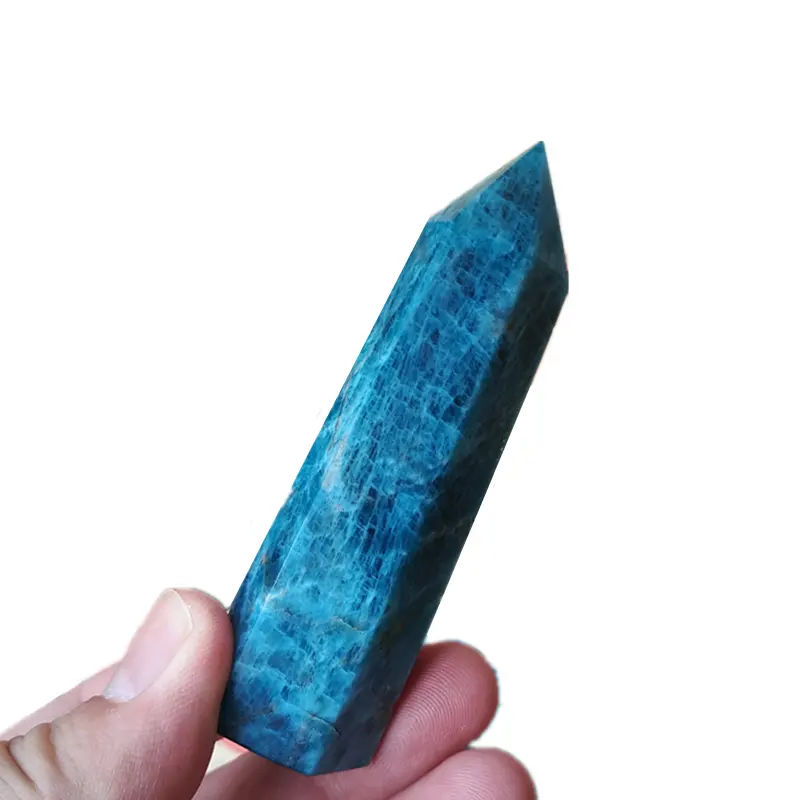 טבעי טוב באיכות עצמי stand כחול אפטיט נקודת עמודי פנינה אבן נקודה סיטונאי מלאכות