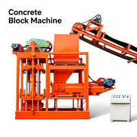 Machine à fabriquer des blocs de haute qualité, semi-automatique, pour la fabrication de briques creuses en béton et en ciment