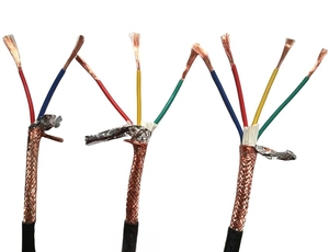 Rvvp Pvc 차폐 신호 케이블 2 코어 3 코어 4 코어 5 코어 6 코어 8 코어 케이블 구리 도체 전선 - Product Image 3