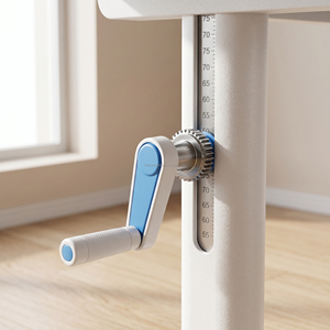 Set di <span class=keywords><strong>scrivania</strong></span> e sedia per bambini per studenti della scuola primaria, tavolo sollevabile moderno e minimalista in ferro per la sala studio - Product Image 2