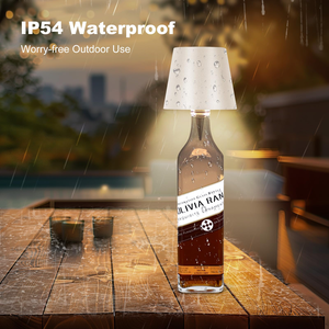 Lampe de table LED rechargeable pour bouteille de vin, idéale pour la décoration intérieure, les fêtes, les restaurants, les bars et les cafés, alimentation par batterie, à prix avantageux - Product Image 4