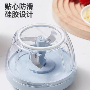 Manual Garlic Mincer With Stainless Steel Blade For Meat Vegetables Crushing Easy Clean Hand Wash Only - Product Image 4