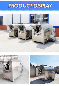 गर्म बिक्री अखरोट अखरोट का नाश्ता रोस्टर नट मशीन रोटरी ड्रम कॉफी बीन रोस्टर उपकरण नट्स प्रसंस्करण मशीनों की बिक्री - Product Image 5