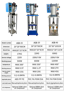 เครื่องฉีดขึ้นรูปพลาสติกแบบกึ่งอัตโนมัติขนาดเล็ก ยี่ห้อ Bibo สำหรับสายชาร์จ USB วัสดุ ABS/PP/PC/PET - Product Image 6