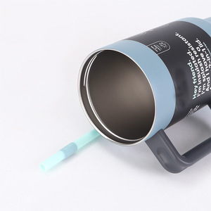 Mới wala Ice Cup 40oz xử lý xe cup 304 thép không gỉ cách nhiệt cup - Product Image 3