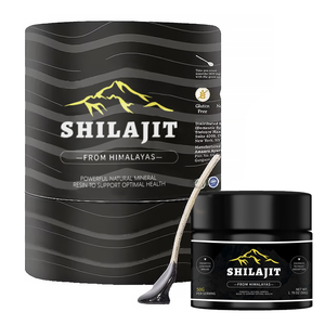 Чистый травяной комплекс Шиладжит 30/50 г, смола из Гималаев, пищевые минералы, витамины, 50% фульвовой кислоты, для мужской энергии и иммунитета - Product Image 1