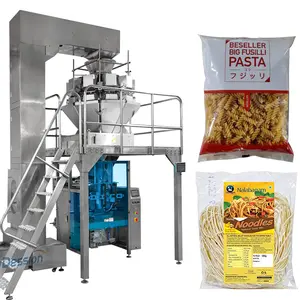 Volautomatische Noodle Weegverpakkingsmachine Voor Verse Natte Noedels Verpakkingsmachine Spaghetti Pasta Macaroni Verpakkingsmachine