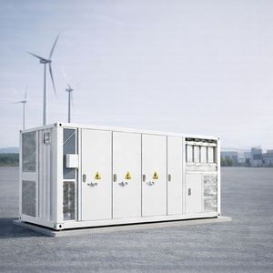 Conteneur de stockage d'énergie BESS conteneurisé de 20 pieds 5 MWh, refroidissement par air, raccordé au réseau, avec PCS et EMS, capacité 5000 kWh - Product Image 1