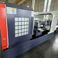 Torno CNC de Cama Plana CK6180-1500, Alta Resistencia, Alta Rigidez, Precisión de 0.001 mm, 8 Estaciones de Herramientas, Operación Automática y Sencilla