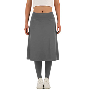 Abbigliamento Sportivo Personalizzabile OEM con <span class=keywords><strong>Leggings</strong></span> a Vita Alta Traspiranti, Gonne Taglie Forti, Slip e <span class=keywords><strong>Leggings</strong></span> Tinta Unita per Tennis Femminile - Product Image 6