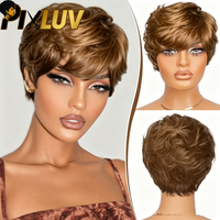 Perruque Pixie Cut en Cheveux Humains Naturels en Gros – Fournisseurs de Perruques en Cheveux Naturels Bruts Vietnamiens – Perruque Pixie Cut Courte en Cheveux Humains – Perruques Bob en Cheveux Naturels