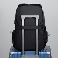 Sac à dos de sport de voyage de style nouveau, pour homme et femme, tendance, avec chargement USB, antivol, sac pour ordinateur portable, imperméable, extérieur, 20-36L, fermeture éclair