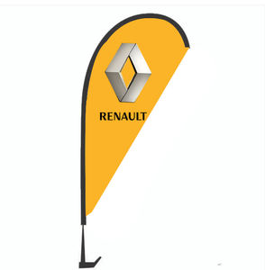 Mini drapeau de voiture publicitaire haut de gamme promotionnel de haute qualité Drapeaux de <span class=keywords><strong>lot</strong></span> de voiture personnalisés Drapeaux de concessionnaire pour avec votre logo - Product Image 1