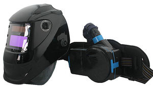 2025 memiliki stok kustom warna asli mode stiker layar besar pandangan besar helm las dengan Filter udara ventilasi <span class=keywords><strong>Respirator</strong></span> - Product Image 5