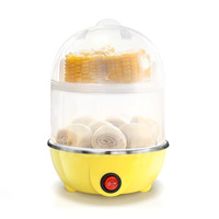 Cuiseur à œufs électrique rapide pour œufs durs, pochés, brouillés, omelettes, boulettes de légumes cuits à la vapeur et plus capacité 14