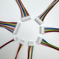 Konektor Kabel XH2.54mm Pitch Male Female Custom 2 3 4 5 6 7 8 Pin Jst Xh 2.54 Perakitan Kabel Harness Konektor
