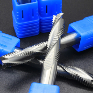 8 * H40 * L80 dureza HRA94.6 brocas de enrutador de desbaste de carburo de tungsteno para máquina de carpintería <span class=keywords><strong>CNC</strong></span> y corte de aluminio - Product Image 3