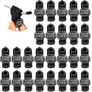 Verrous de sécurité antivol en plastique EAS avec signalisation d'arrêt pour présentoirs de vente au détail - Product Image 5