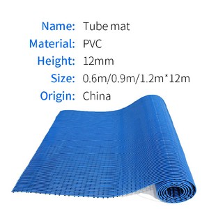 Thoải mái dưới chân PVC ống rỗng xây dựng sàn Mat không trượt hình ống Thảm cuộn UV kháng hồ bơi thảm - Product Image 2