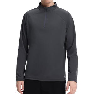 Sweat à capuche coupe-vent en coton personnalisé, design sportif, rugby, motard, randonnée, homme, imperméable, pull à fermeture éclair 1/4, doux, brodé, ODM - Product Image 5