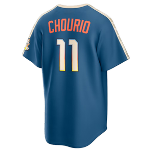 Maillot de football américain pour hommes 2026 Milwaukee City Connect Stadium Jersey Bleu Minéral # 22 Christian Yelich # 11 Chourio # Maillot de baseball Misiorowski 32 - Product Image 4