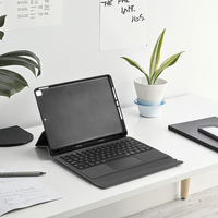 Profesyonel Üreticinin Yeni Stok 2.4G Kablosuz USB Mekanik Combo RGB Dokunmatik Yüzeyli Ultra İnce iPad 10.2-10.5 İnç İçin