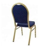Chaises de Banquet en aluminium robustes avec housses de chaise pour événement fête réception de mariage salon appartement entrée à l'hôpital