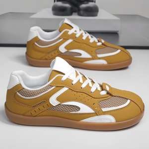 รองเท้าผ้าใบผู้ชายพื้นหนา รุ่น 2026 แฟชั่นใหม่ล่าสุดสำหรับฤดูใบไม้ร่วง  ใส่ได้หลากหลาย เพิ่มความสูง  สีขาว  สไตล์ลำลอง  ยอดนิยม  แนวสปอร์ต - Product Image 1