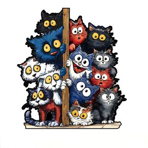 <span class=keywords><strong>Puzzle</strong></span> en bois 3D personnalisé pour adultes - Mini puzzles en bois avec un design unique en bois - Product Image 3