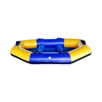 Bateau gonflable en bâche PVC 0,9 mm pour sports nautiques, yacht, parc aquatique - Certifié CE, usage commercial, garantie 3 ans