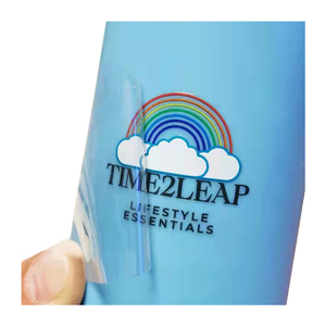 Factory Eco Friendly Custom Design Waterproof UV Transferable Sticker Colorful Personalized Logo Lip Gloss Transfer Sticker