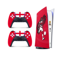 Autocollant en vinyle pour console et manette Sony Playstation 5 PS5 Edition Disc, motif anime cool personnalisé, couverture intégrale