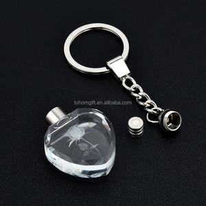 Porte-clés en cristal personnalisé avec gravure laser 3D / Porte-clés en cristal LED - Product Image 6