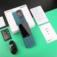 El teléfono celular con función Android 4G Noki-a 215 tiene función de punto de acceso Servicio de Google