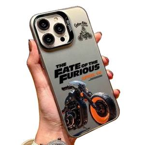Funda para Teléfono Móvil con Diseño de Motocicleta para 17 Pro Max, con Galvanoplastia y Función Antihuellas - Product Image 5
