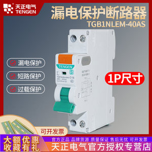 Interruptor Diferencial Residual Tengen TGB1N-LEM-40AS C16 30mA Montaje en Riel DIN - Product Image 4