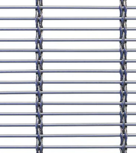 <span class=keywords><strong>Grillage</strong></span> <span class=keywords><strong>d</strong></span>écoratif léger en acier inoxydable soudé, résistant à la corrosion, tissage uni, finition argent brossé, écran métallique perforé - Product Image 6